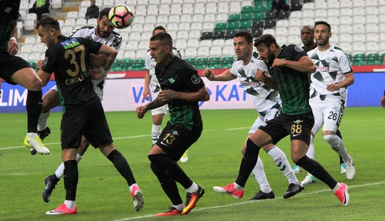 Konyaspor - Akhisar Belediyespor maçı özeti ve golleri (İZLE)