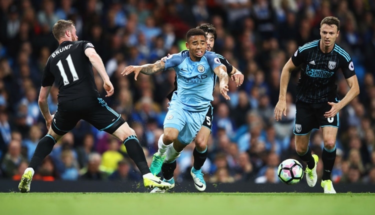 Manchester City 3-1 West Bromwich maçı özeti ve golleri (İZLE)