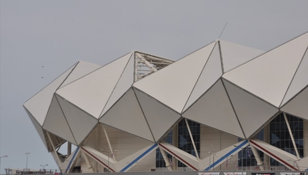 Trabzonspor'un yeni stadı Medical Park Arena hasar gördü