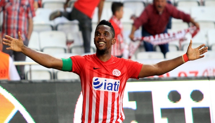 Antalyaspor'da Eto'nun Süper Lig'de gol atamadığı 3 takım