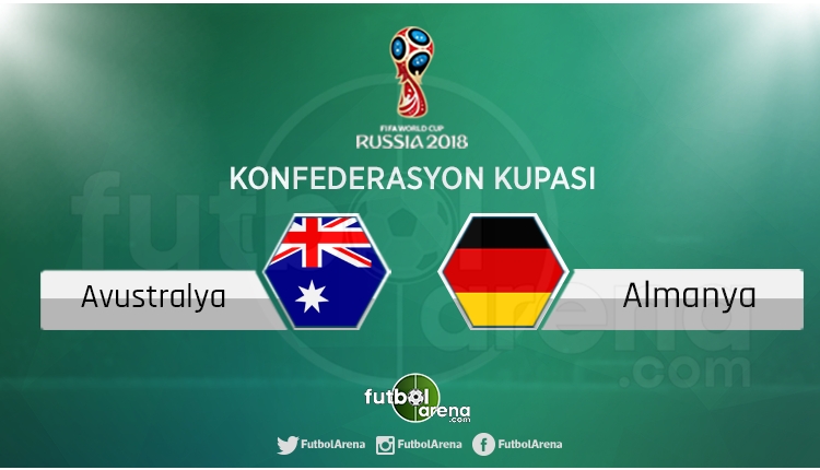 Avustralya - Almanya maçı saat kaçta, hangi kanalda?
