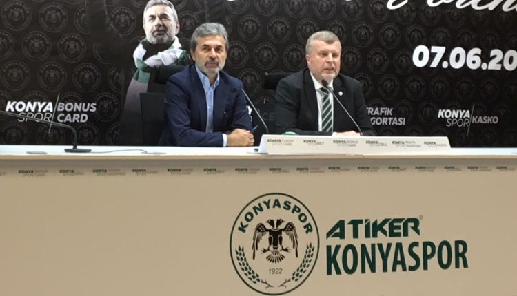 Atiker Konyaspor'dan Aykut Kocaman'a veda