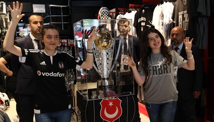 Beşiktaş'ın şampiyonluk kupası Tekirdağ'da