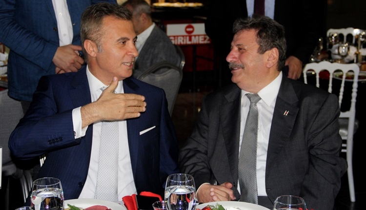 Beşiktaş'ta Fikret Orman yönetimi sanatçıları ağırladı