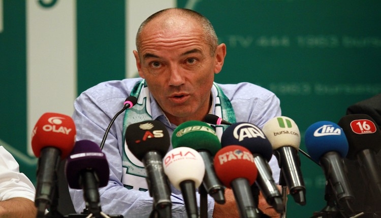 Bursaspor'da Le Guen'den büyük fedakarlık