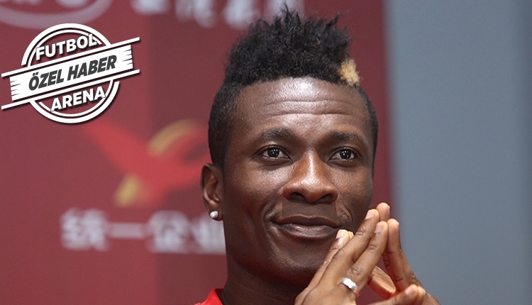 Bursaspor'un transfer teklifinde bulunduğu Asamoah Gyan'dan yanıt