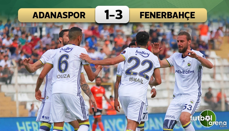 Adanaspor 1-3 Fenerbahçe maç özeti ve golleri (İZLE)