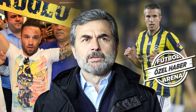 Fenerbahçe'de Aykut Kocaman'dan Van Persie planı!