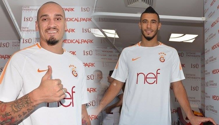 Galatasaray'da Belhanda ve Maicon kontrolden geçti