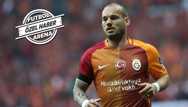Galatasaray'da Sneijder'den Tudor'a teşekkür