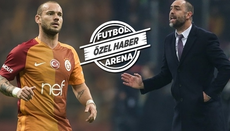 Galatasaray'da Sneijder'e uyarı! Bu kez yapma!