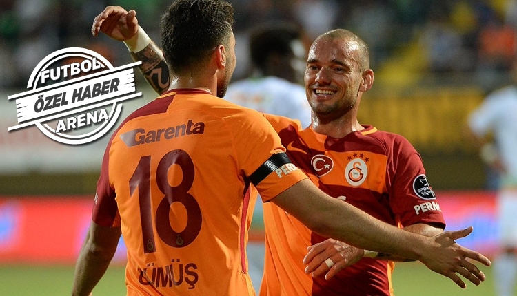Galatasaray'da Wesley Sneijder'in geleceği belli oluyor