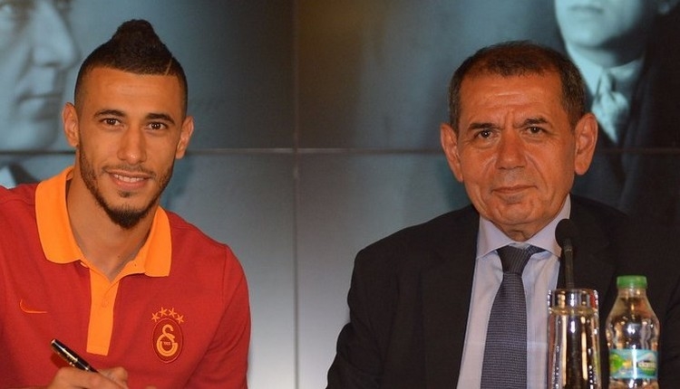 Galatasaray'ın yeni transferi Belhanda'nın imza töreni