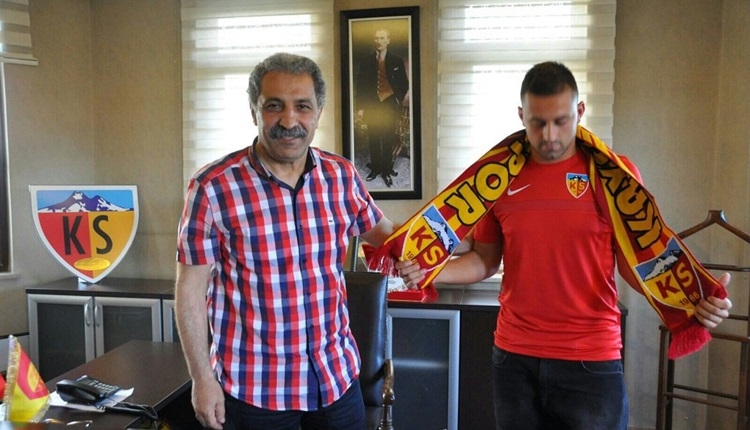 Kayserispor transferde Dejan Meleg ile sözleşme imzaladı
