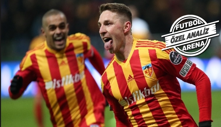 Kayserispor'da lider futbolcu Rotman