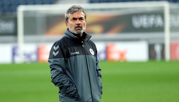 Konyaspor'da Aykut Kocaman resmen veda etti