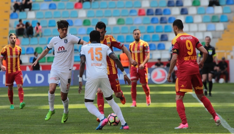 Medipol Başakşehir, Kayseri'de galibiyetle kapattı