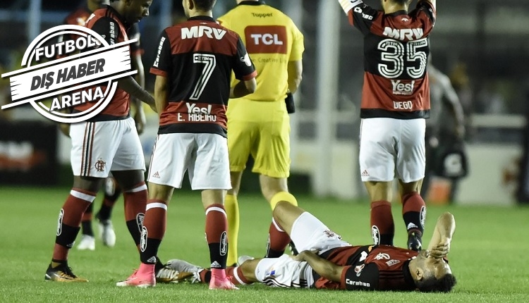 Beşiktaşlı eski futbolcu Rhodolfo, Flamengo'da yine sakatlandı!