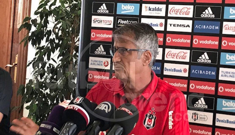Beşiktaş'ta Şenol Güneş: ''Cumhurbaşkanı istese de aynı şeyi söylerim''