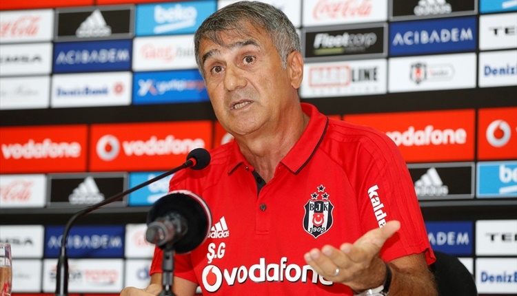 Beşiktaş'ta Şenol Güneş'ten savunmaya sert eleştiri