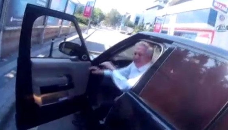 Fenerbahçe'de Aziz Yıldırım ile tartışan motorcu: ' Hem hayatımı riske attılar hem tehdit ettiler