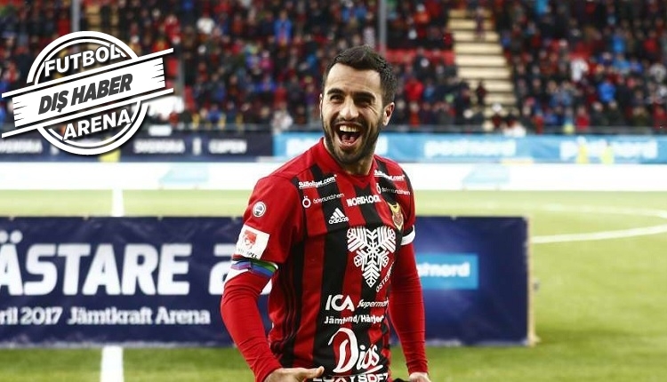 Galatasaray'a Östersunds futbolcudan Brwa Nouri'den gönderme! 