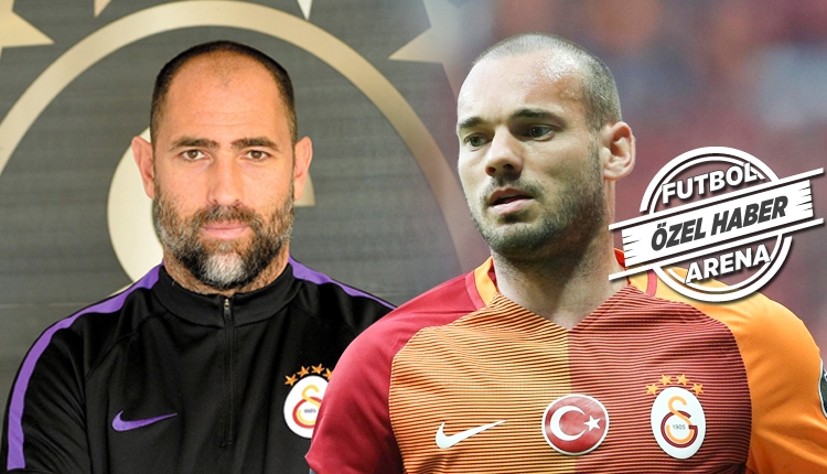 Galatasaray'da Igor Tudor'dan Sneijder'e: 'Oynadı da ne oldu?