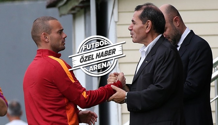 Galatasaray'da Wesley Sneijder için kritik zirve