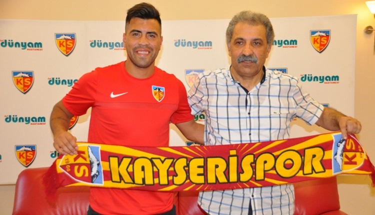 Kayserispor, Gonzalo Espinoza transferini resmileştirdi