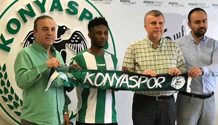 Konyaspor'da Imoh Ezekiel'den 3 yıllık imza