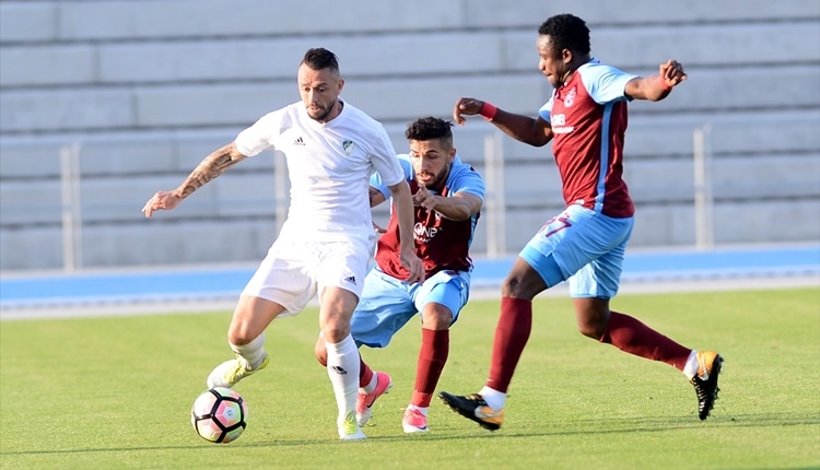 Trabzonspor 1-2 Györi ETO maçı özeti ve golleri