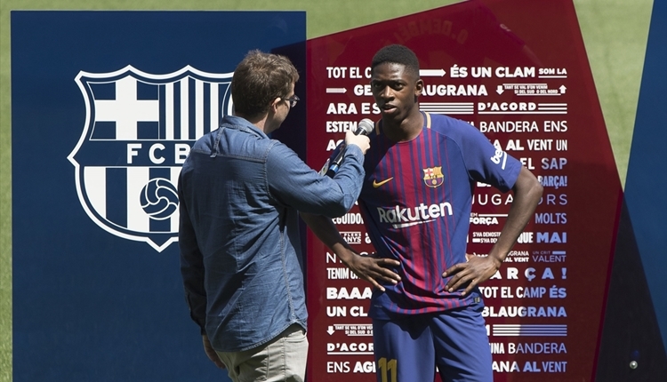 Barcelona'nın yeni transferi Dembele'den Neymar itirafı