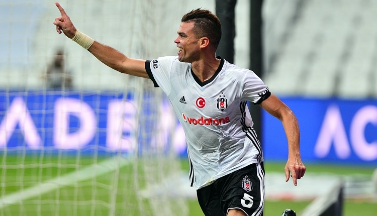 Beşiktaş'ta Pepe hedefini açıkladı