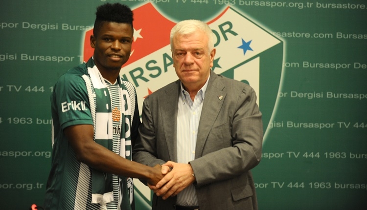 Bursaspor Başkanı Ali Ay'dan, Agu'nun töreninde transfer müjdesi!