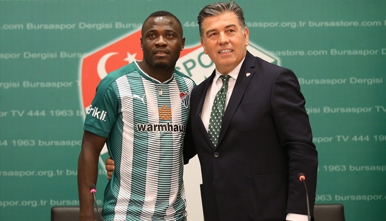 Bursaspor transferde Dzon Delarge ile imzaladı