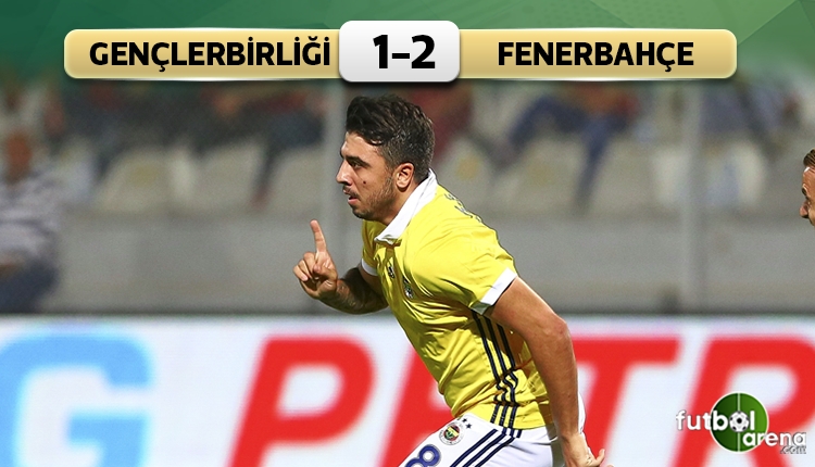 Gençlerbirliği 1-2 Fenerbahçe maç özeti ve golleri (İZLE)