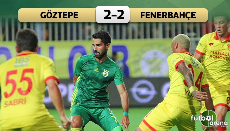 Göztepe 2-2 Fenerbahçe maç özeti ve golleri (İZLE)