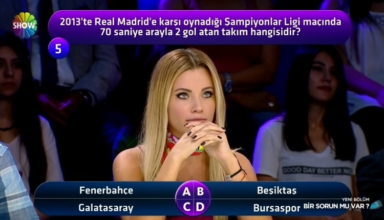 Galatasaray - Real Madrid maçı için yarışmada ilginç yorum