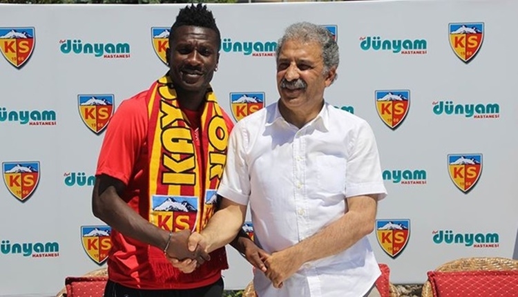 Kayserispor'da forma numaraları belli oldu