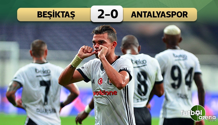 Beşiktaş 2-0 Antalyaspor maç özeti ve golleri (İZLE)