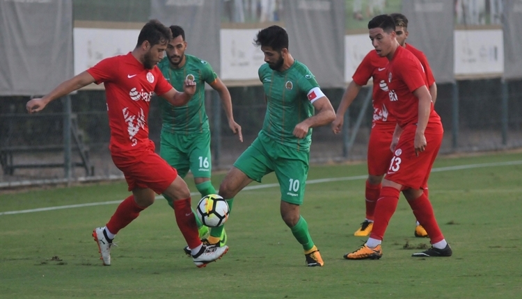 Antalyaspor 0-1 Alanyaspor hazırlık maçı özeti ve golü
