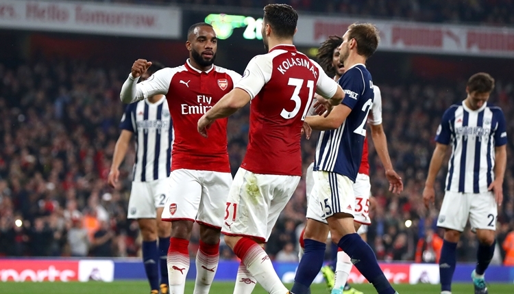 Arsenal 2-0 West Bromwich maç özeti ve golleri (İZLE)