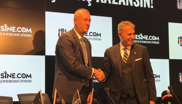 Beşiktaş, Nesine.com ile sponsorluk anlaşması imzaladı