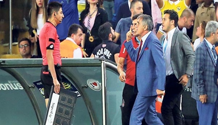 Beşiktaş'ta Şenol Güneş'in alacağı ceza