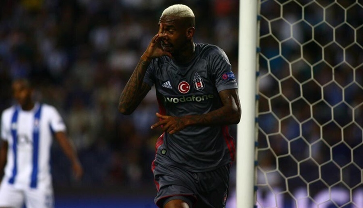 Beşiktaş'ta Talisca Porto taraftarlarının ıslıklarına golle cevap verdi