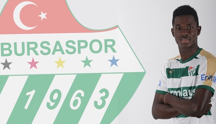 Bursaspor, Kofi Amaoka Atta'ya imza attırdı