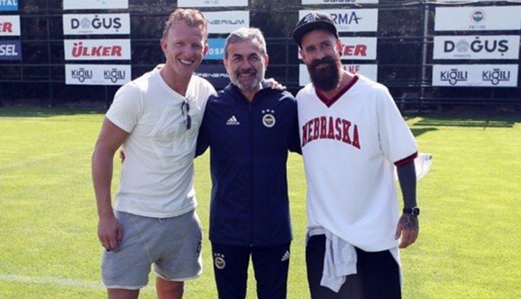 Fenerbahçe'de Raul Meireles ve ve Dirk Kuyt'tan ziyaret