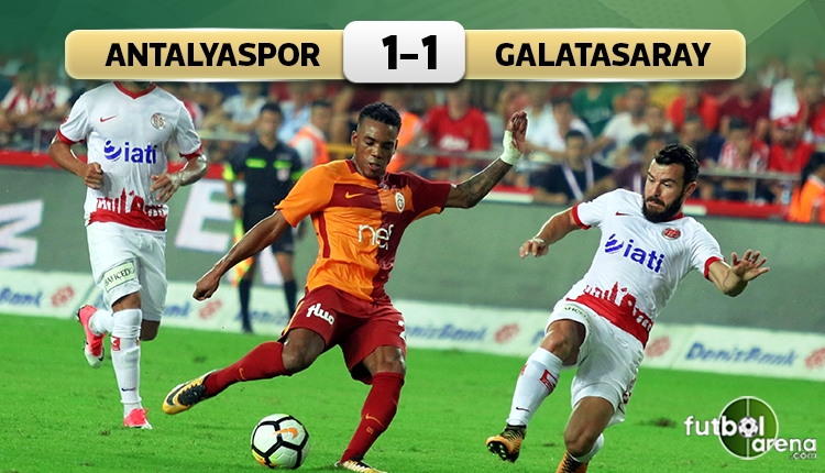 Antalyaspor 1-1 Galatasaray maç özeti ve golleri (İZLE)