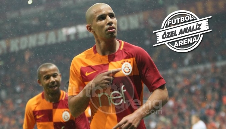 Galatasaray'da Sofiane Feghouli kalitesini konuşturdu