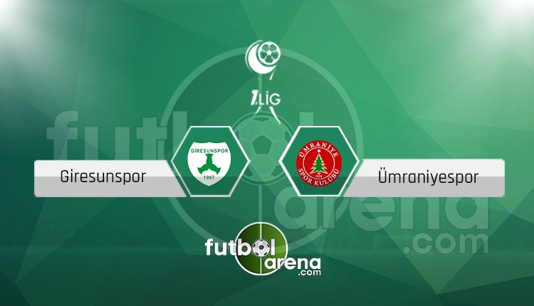 Giresunspor Ümraniyespor canlı skor, maç sonucu - Maç hangi kanalda?